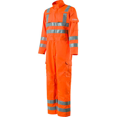 Hepta Men’s Hi-Vis Arc-Flash Overalls with Kneepad Pockets
