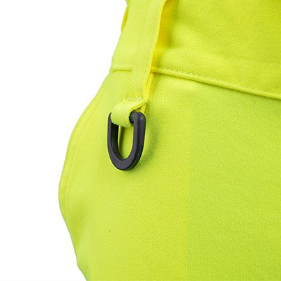 Hi-Vis Cargo Trousers with Kneepad Pockets