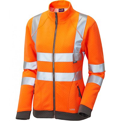 Hollicombe Women’s Hi-Vis Zip-Up Sweatshirt