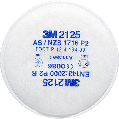 3M 2125 P2 R Particulate Filters (Pack of Two)