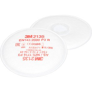 3M 2135 P3 R Particulate Filters (Pack of Two)