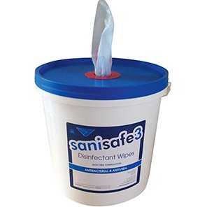 Sanisafe 3 Quat-Free Disinfectant Surface Wipes