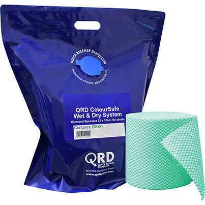 Safe Diamond Cleaning Cloths in Quick-Release Dispenser