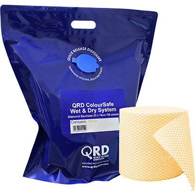 Safe Diamond Cleaning Cloths in Quick-Release Dispenser