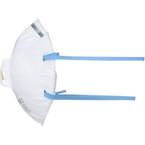 3M 8822 Valved Hand-Sanding and Power Tool FFP2 Dust Mask (Box of 10)