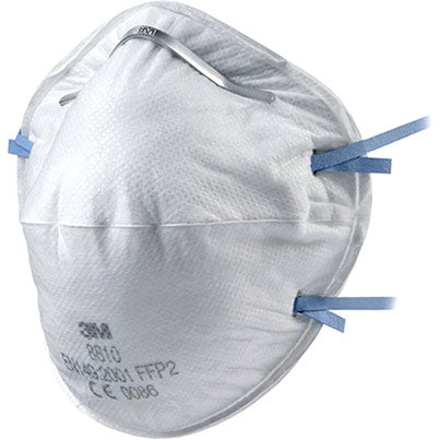 3M 8810 Hand-Sanding and Power Tool FFP2 Dust Mask (Box of 20)