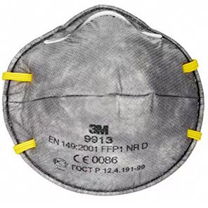 3M 9913 Nuisance-Odour FFP1 Dust Mask (Pack of 20)