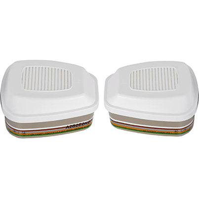 3M 6099 ABEK2P3 R and Formaldehyde Combination Filters (Pack of Two)