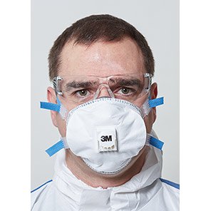3M 8825+ Valved FFP2 Dust Mask (Pack of Five)