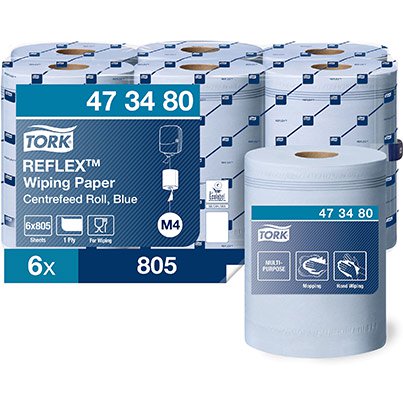 Reflex M4 Centrefeed Wiping Paper  Roll (Box of 6)
