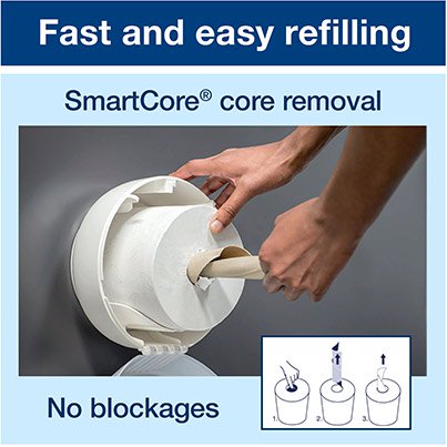 SmartOne Elevation T9 Twin Mini Toilet Roll Dispenser