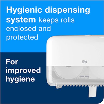 Elevation T7 Twin Coreless Toilet Roll Dispenser