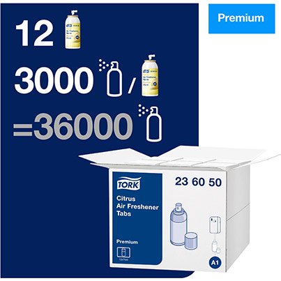 Tork Premium A1 Tropical Fruit Air Freshener Spray 75ml (Box of 12)