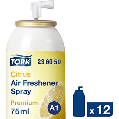 Tork Premium A1 Citrus Air Freshener Spray 75ml (Box of 12)