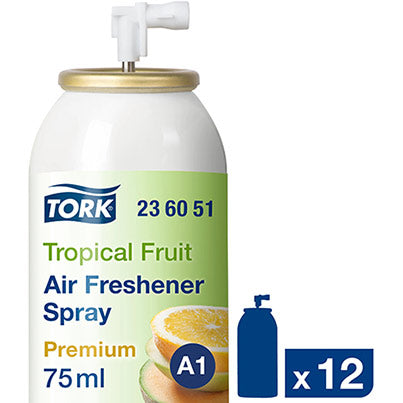 Tork Premium A1 Tropical Fruit Air Freshener Spray 75ml (Box of 12)