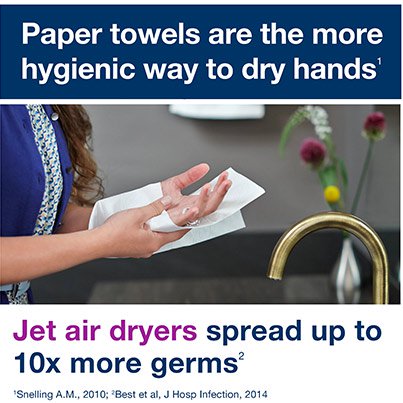 Xpress Premium H2 Multifold Soft Paper Towel Pack (Case of 21)