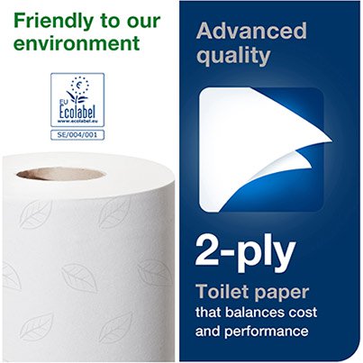 Advanced T4 Conventional Toilet Roll (Case of 36)