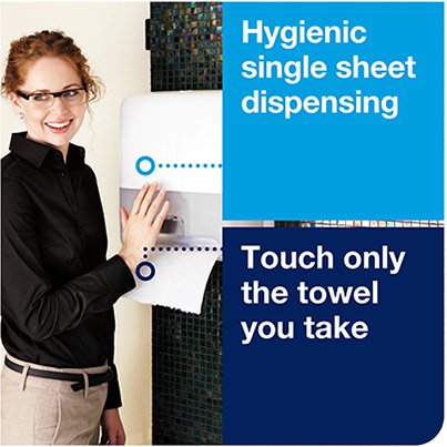 Matic Elevation H1 Paper Towel Roll Dispenser with Intuition Sensor