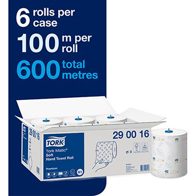 Matic Premium H1 Soft Roll 100m (Case of 6)