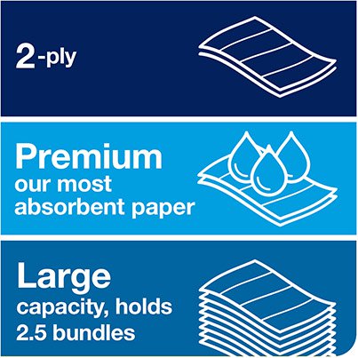 Xpress Premium H2 Extra-Soft Multifold Paper Towel Pack (Case of 21)