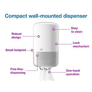 Elevation M1 Mini Centrefeed Dispenser