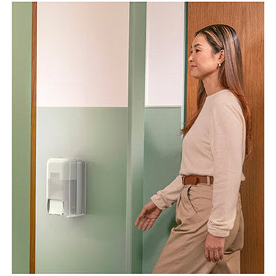 OptiServe T7 Twin Touch-Free Coreless Toilet Roll Dispenser