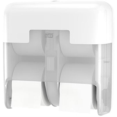 OptiServe T7 Four-Roll Touch-Free Coreless Toilet Roll Dispenser