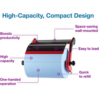 Performance W1 Wall Stand Dispenser