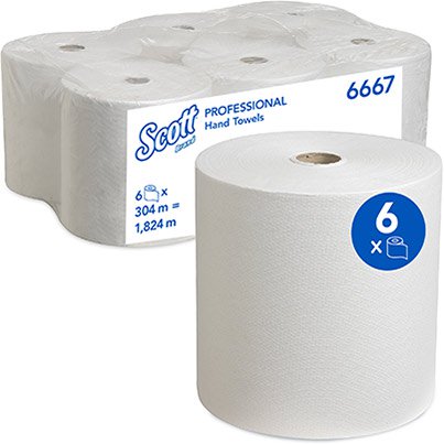 Scott 6667 Roll 304m (Box of 6)