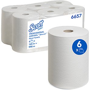 Scott 6657 Slimroll Roll 165m (Case of 6)