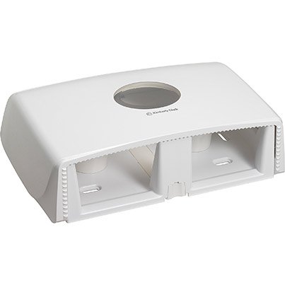 Aquarius 6947 Twin Mini Jumbo Toilet Roll Dispenser