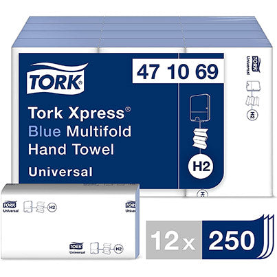 Xpress Universal H2  Z-Fold Paper Towel Pack (Case of 12)