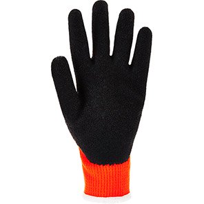 Hi-Vis Latex-Coated Work Gloves