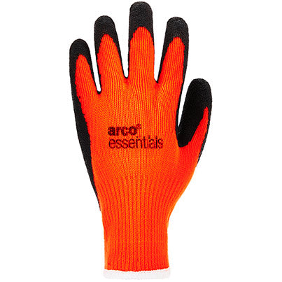 Hi-Vis Latex-Coated Work Gloves