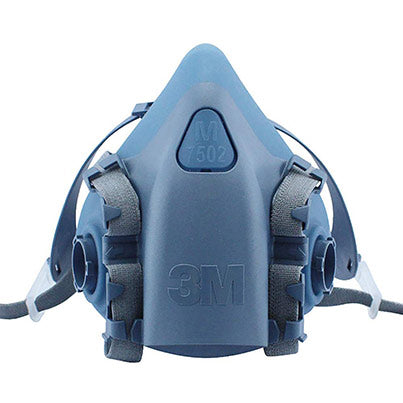 3M 7500 Silicone Half-Face Respirator Mask Large