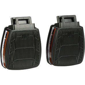 3M Secure Click D8095 A2P3 R Gas and Vapour Combination Filters (Pack of Two)