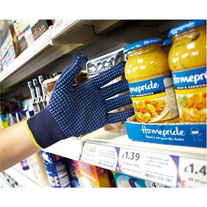 Lightweight PVC-Dotted Work Gloves