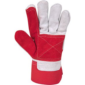 Reinforced Split-Leather Rigger Gloves