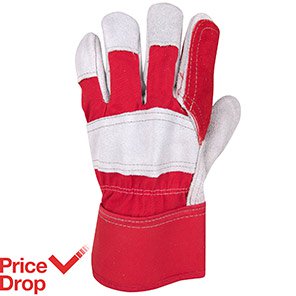 Reinforced Split-Leather Rigger Gloves