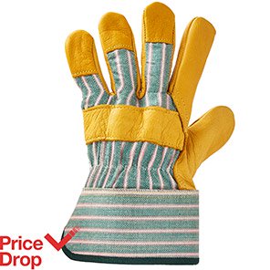 Grain-Leather Rigger Gloves (Pack of 10 Pairs)