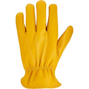 Unlined Grain-Leather Driving Gloves (Pack of 10 Pairs)