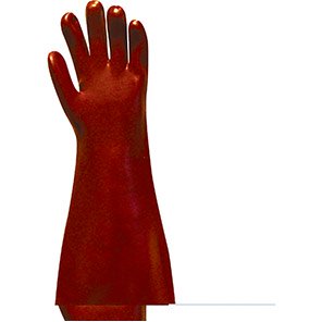 Polychem 45cm PVC Chemical-Resistant Gloves
