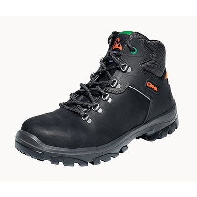 Wide-Fit S3 Black Safety Boots