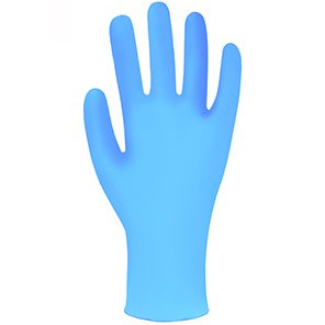 Essentials Powder-Free Nitrile Disposable Gloves (Box of 100)