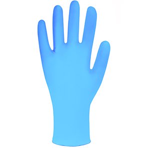 Essentials Powder-Free Nitrile Disposable Gloves (Box of 100)