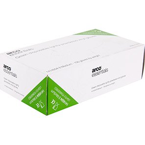 Essentials Vinyl Disposable Gloves (Box of 100)