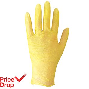Essentials Vinyl Disposable Gloves (Box of 100)
