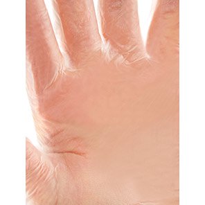 Essentials Clear Powder-Free Vinyl Disposable Gloves (Box of 100)