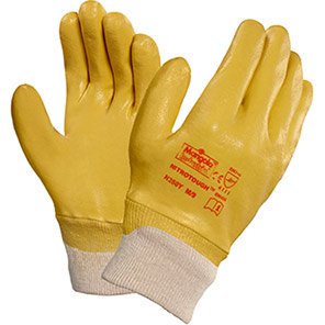 Nitrotough N250Y Nitrile-Coated Work Gloves