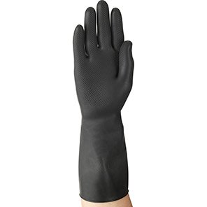 87-118 Heavyweight Latex Chemical-Resistant Gloves